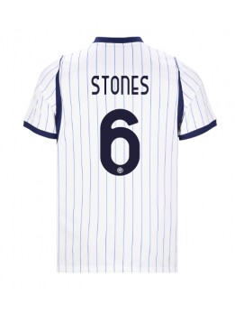 Moški Nogometna dresi replika Inter Milan John Stones #6 Gostujoči 2026-27 Kratek rokav Moški Nogometna dresi replika Inter Milan John Stones #6 Gostujoči 2026-27 Kratek rokav